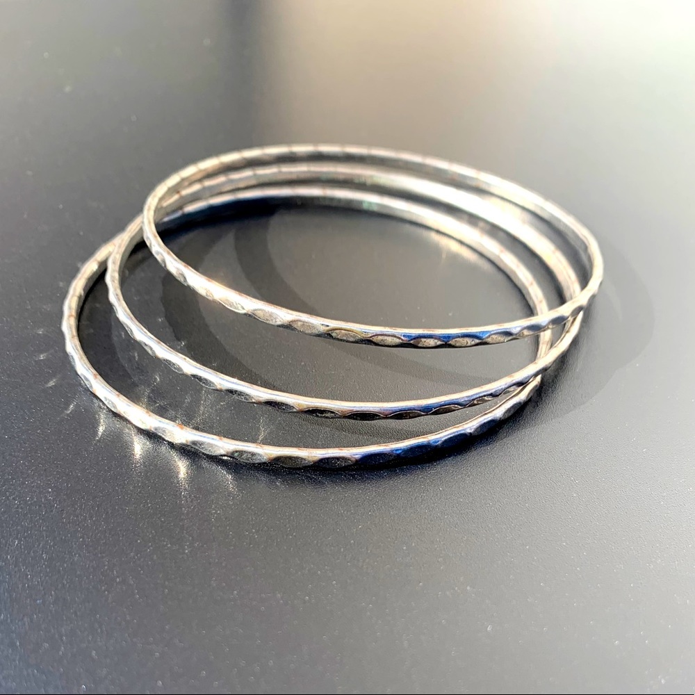 Set of 3 silver Bengals